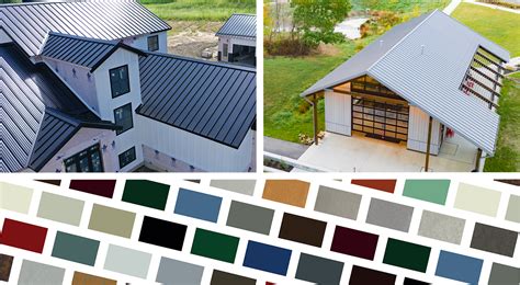 best metal housing colors|metal colors for houses.